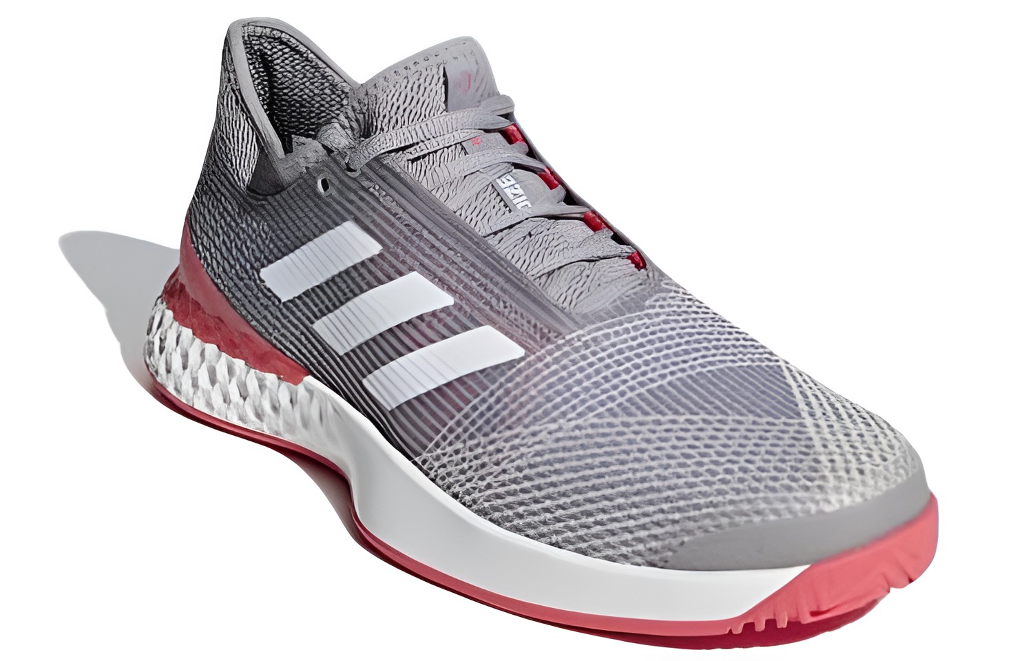 Lookbook 阿迪达斯 Adizero Ubersonic 3 '浅灰红色' CG6371