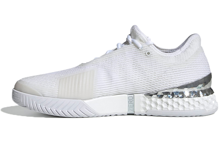 adidas Adizero Ubersonic 3 HC 'White Silver Metallic' EF2767