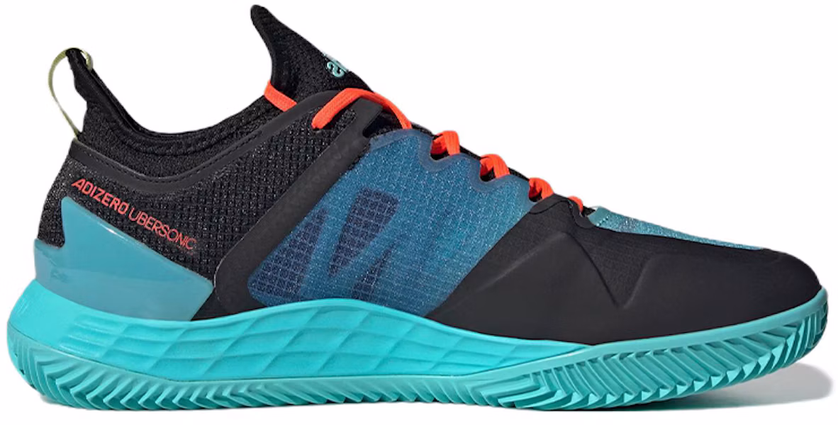 adidas Adizero Ubersonic 4 Sandplatz ''Pulse Aqua'' GV7877 Lookbook adidas Adizero Ubersonic 4 Sandplatz ''Pulse Aqua'' GV7877
