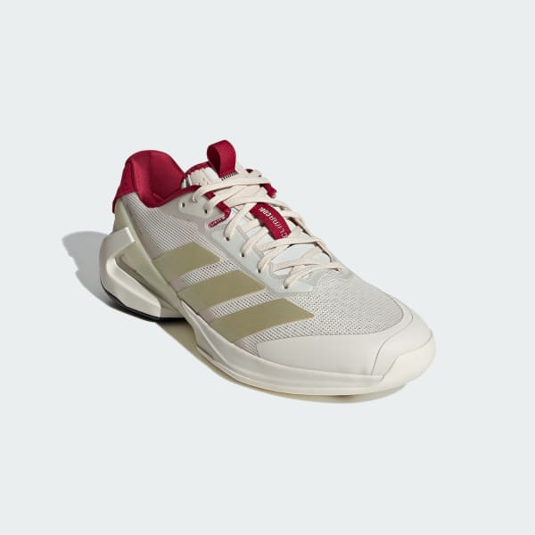 Shop 阿迪达斯 Adizero Ubersonic 5 白金冰蓝/传奇墨 JS2562