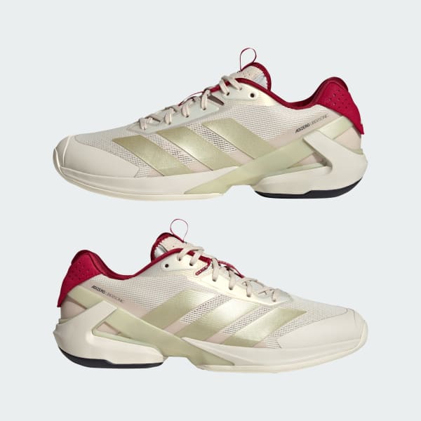 Sizing 阿迪达斯 Adizero Ubersonic 5 白金冰蓝/传奇墨 JS2562