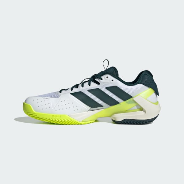 Details for Adidas Adizero Ubersonic 5 Clay Tenis Aurora Ivy/Blanco Nube JR2713