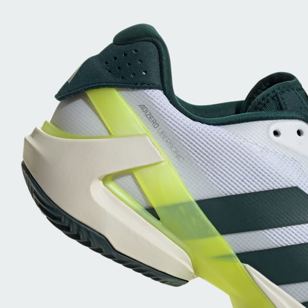 Cheap Adidas Adizero Ubersonic 5 Clay Tenis Aurora Ivy/Blanco Nube JR2713