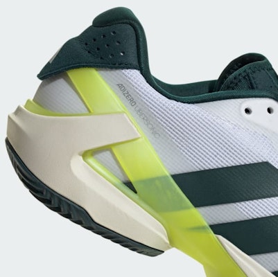 Adidas Adizero Ubersonic 5 Clay Tennis Shoes Aurora Ivy/Cloud White/Cloud White JR2713 Cheap Adidas Adizero Ubersonic 5 Clay Tennis Shoes Aurora Ivy/Cloud White/Cloud White JR2713