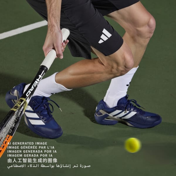 Details for adidas Adizero Ubersonic 5 Biru Tua/Putih/Cyber Metallic KI8418