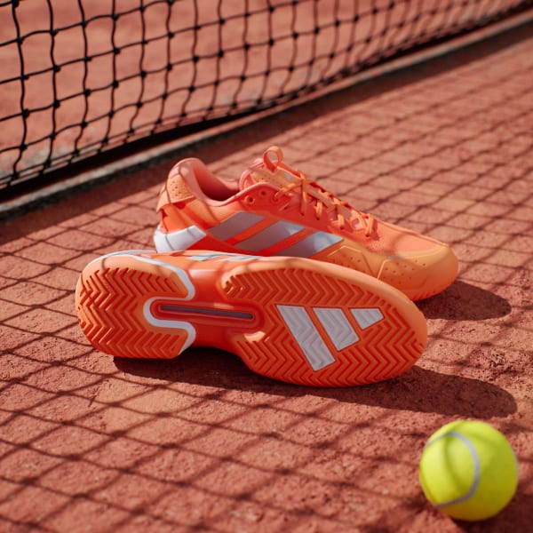 Shop 阿迪达斯 Adizero Ubersonic 5 鲜橙/银色金属/核心黑 JR1734