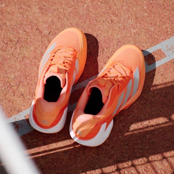 Details for 阿迪达斯 Adizero Ubersonic 5 鲜橙/银色金属/核心黑 JR1734