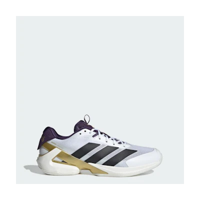 Adidas Adizero Ubersonic 5 Shoes Cloud White/Core Black/Aurora Plum