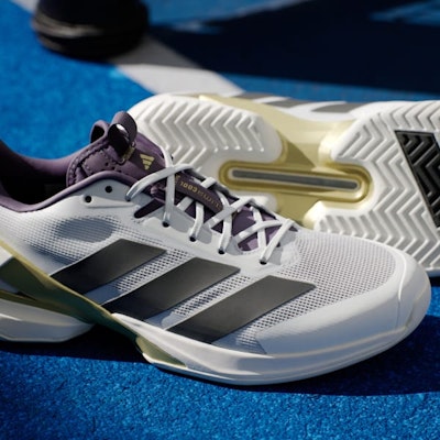 Adidas Adizero Ubersonic 5 Shoes Cloud White/Core Black/Aurora Plum JQ3778 3