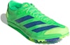 Lookbook adidas Adizero XCS 'Screaming Green Sonic Ink' Hijau Menawan FZ2481
