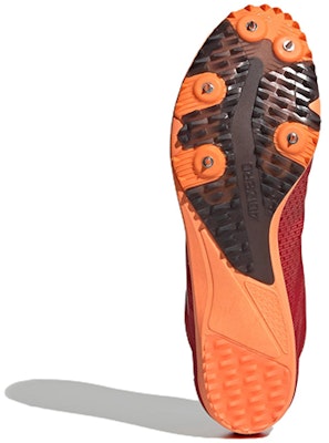 adidas Adizero XCS 'Merah Vivid Jingga Beam' GY8420 Details for adidas Adizero XCS 'Merah Vivid Jingga Beam' GY8420