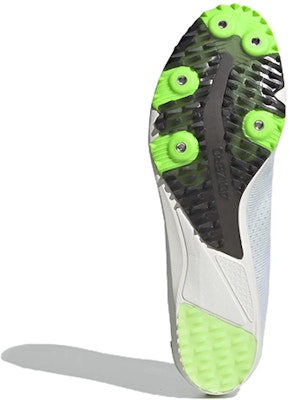 adidas Adizero XCS 'White Solar Green' GX6681 Details for adidas Adizero XCS 'White Solar Green' GX6681