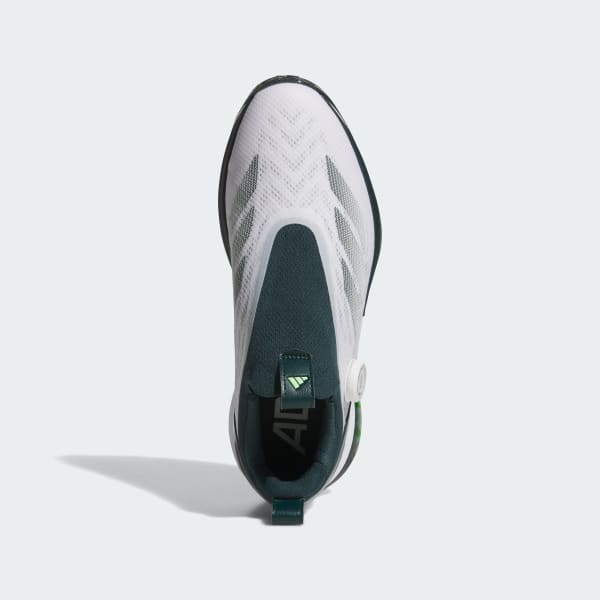 Lookbook Adidas Adizero ZG BOA Spikeless Golf Cloud White/Aurora Ivy/Lime Burst Kasut. JI4162