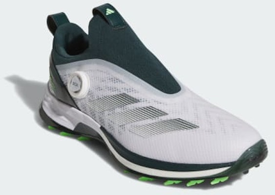 Adidas Adizero ZG BOA Spikeless Golf Shoes Cloud White/Aurora Ivy/Lime Burst JI4162 Shop Adidas Adizero ZG BOA Spikeless Golf Shoes Cloud White/Aurora Ivy/Lime Burst JI4162