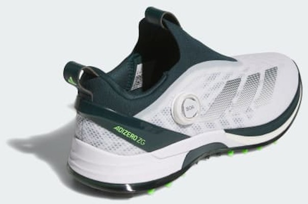 Adidas Adizero ZG BOA Spikeless Golf Shoes Cloud White/Aurora Ivy/Lime Burst JI4162 Purchase Adidas Adizero ZG BOA Spikeless Golf Shoes Cloud White/Aurora Ivy/Lime Burst JI4162