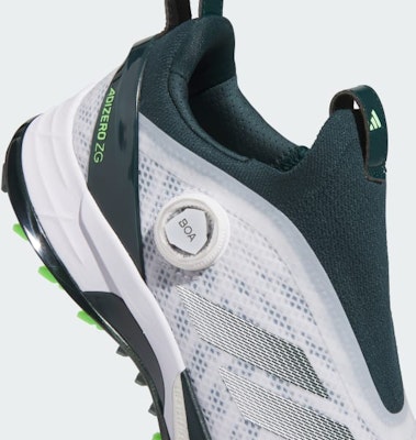 Adidas Adizero ZG BOA Spikeless Golf Shoes Cloud White/Aurora Ivy/Lime Burst JI4162 Sizing Adidas Adizero ZG BOA Spikeless Golf Shoes Cloud White/Aurora Ivy/Lime Burst JI4162