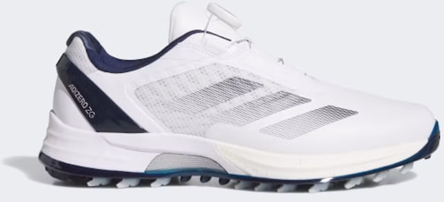 阿迪达斯 Adizero ZG Lo BOA 无钉高尔夫鞋 云白/夜靛蓝/银金属 JS1767 Buy 阿迪达斯 Adizero ZG Lo BOA 无钉高尔夫鞋 云白/夜靛蓝/银金属 JS1767