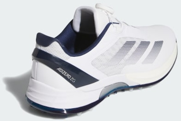 Adidas Adizero ZG Lo BOA Spikeless Golf Shoes Cloud White/Night Indigo/Silver Metallic JS1767 Purchase Adidas Adizero ZG Lo BOA Spikeless Golf Shoes Cloud White/Night Indigo/Silver Metallic JS1767
