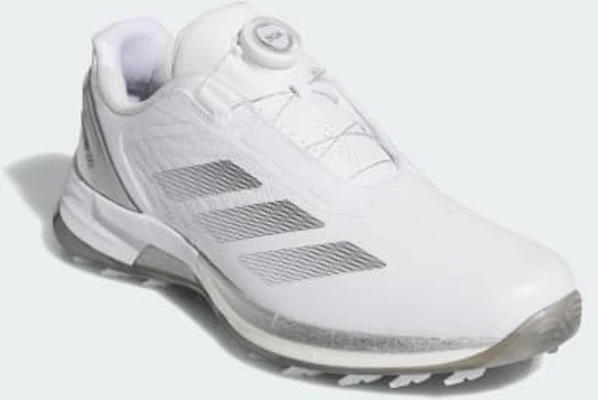 Adidas Adizero ZG Lo BOA 無釘高爾夫鞋 雲白/鐵灰/銀金屬配色 JS1766 Purchase Adidas Adizero ZG Lo BOA 無釘高爾夫鞋 雲白/鐵灰/銀金屬配色 JS1766