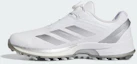 Sizing Adidas Adizero ZG Lo BOA 無釘高爾夫鞋 雲白/鐵灰/銀金屬配色 JS1766