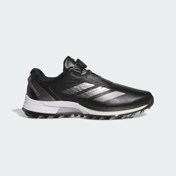 Adidas Adizero ZG Lo Spikeless Golf Shoes Core Black/Silver Metallic/Iron Metallic