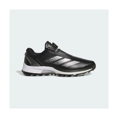 Adidas Adizero ZG Lo Spikeless Golf Shoes Core Black/Silver Metallic/Iron Metallic