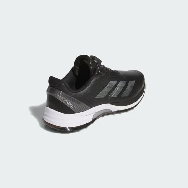 Adidas Adizero ZG Lo Spikeless Golf Shoes Core Black/Silver Metallic/Iron Metallic 圖 5