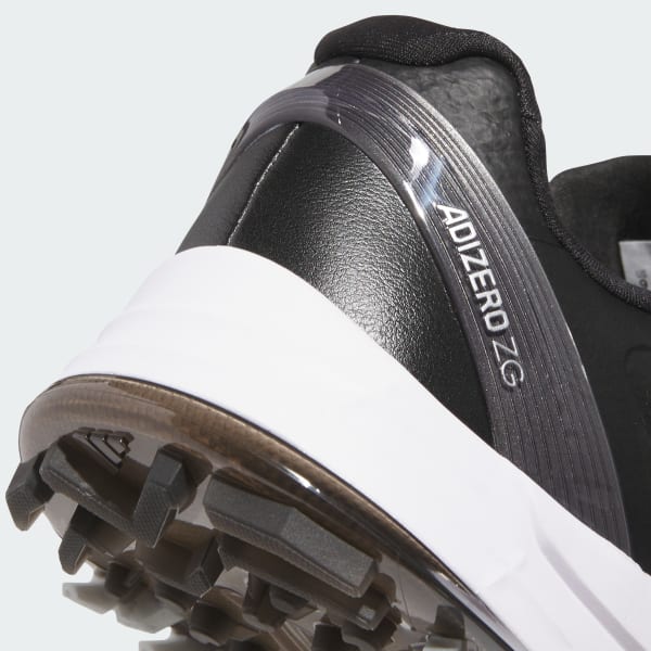 Adidas Adizero ZG Lo Spikeless Golf Shoes Core Black/Silver Metallic/Iron Metallic 圖 8
