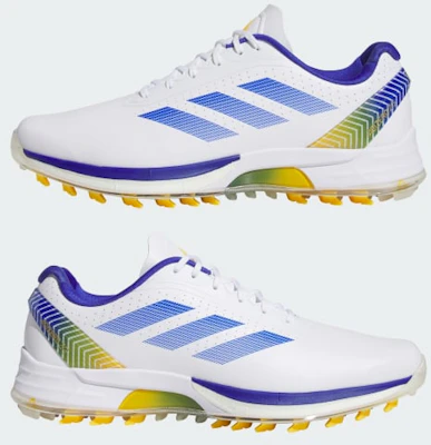 Adidas Adizero ZG Spikeless Golf Shoes Cloud White/Lucid Blue/Crew Yellow JS1897 Sizing Adidas Adizero ZG Spikeless Golf Shoes Cloud White/Lucid Blue/Crew Yellow JS1897