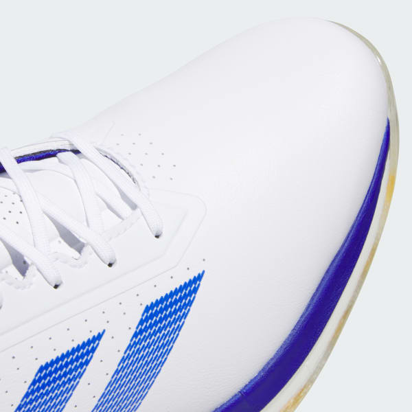 Adidas Adizero ZG Spikeless Golf Shoes Cloud White/Lucid Blue/Crew Yellow 圖 9