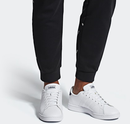 adidas neo ADVANTAGE 低筒休閒鞋 男款 雲白 Details for adidas neo ADVANTAGE 低筒休閒鞋 男款 雲白