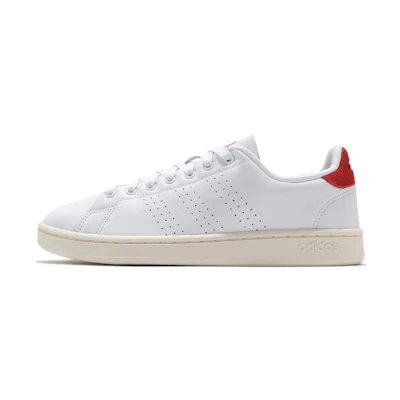 adidas Advantage 'White Vivid Red'