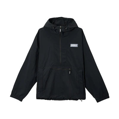 adidas Adventure Premium Black Full-Zip Hoodie Jacket IC5641