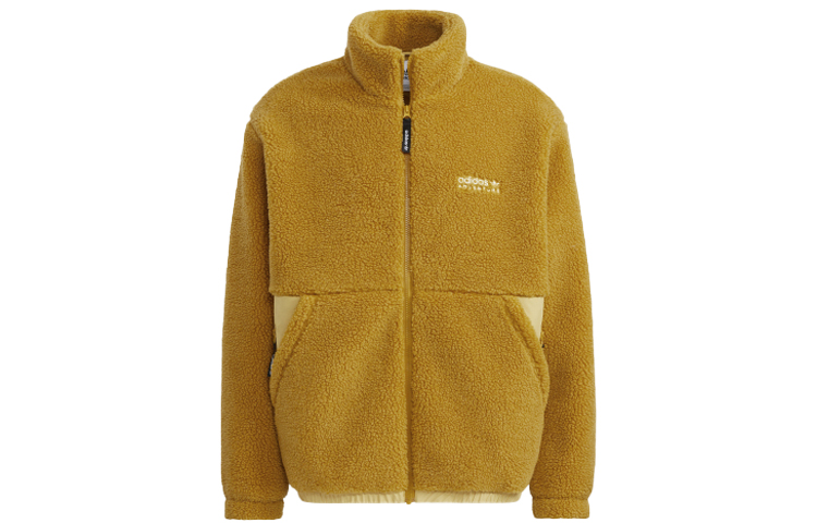 adidas Adventure Retro Outdoor Fleece Jacket Yellow HC0366