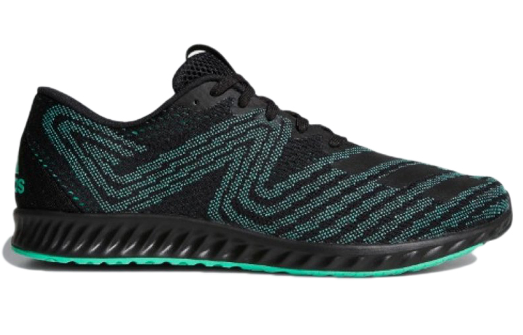 Order adidas Aerobounce pr 舒適 透氣 低筒 跑步鞋 男款 黑綠