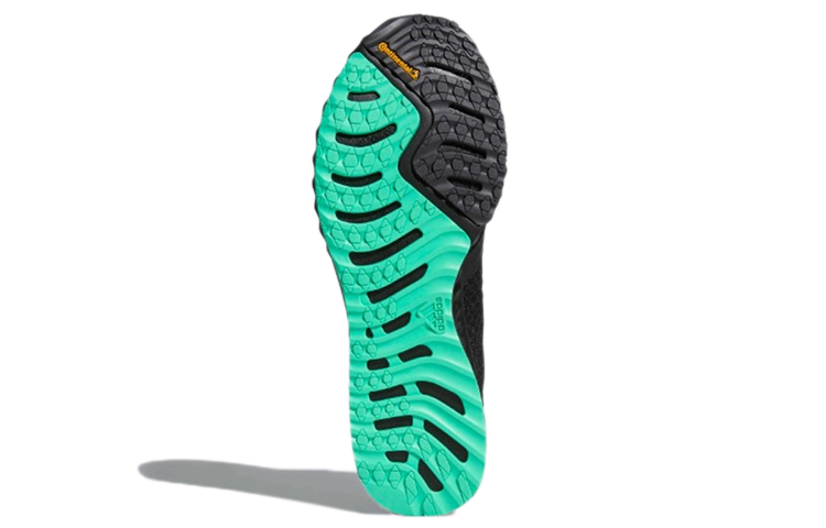 Details for adidas Aerobounce pr 舒適 透氣 低筒 跑步鞋 男款 黑綠