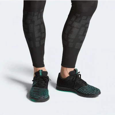 adidas Aerobounce pr 舒適 透氣 低筒 跑步鞋 男款 黑綠 Sizing adidas Aerobounce pr 舒適 透氣 低筒 跑步鞋 男款 黑綠