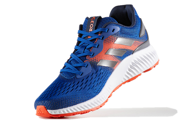Lookbook adidas Aerobounce 低筒 跑步鞋 男款 藍橙