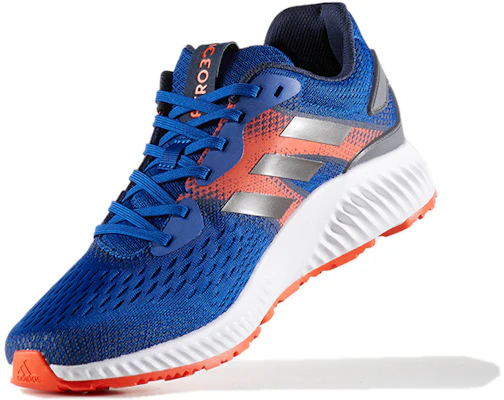 adidas Aerobounce 低筒 跑步鞋 男款 藍橙 Lookbook adidas Aerobounce 低筒 跑步鞋 男款 藍橙