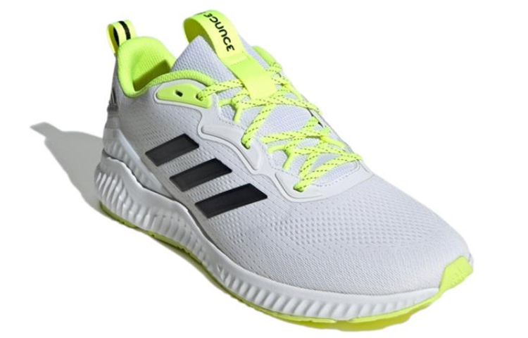 Lookbook adidas Aerobounce st 低筒 跑步鞋 男款 黑白 舒適