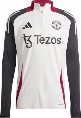 adidas AEROREADY Manchester United Retro Pullover Latihan - Off-White JE3737 Buy adidas AEROREADY Manchester United Retro Pullover Latihan - Off-White JE3737