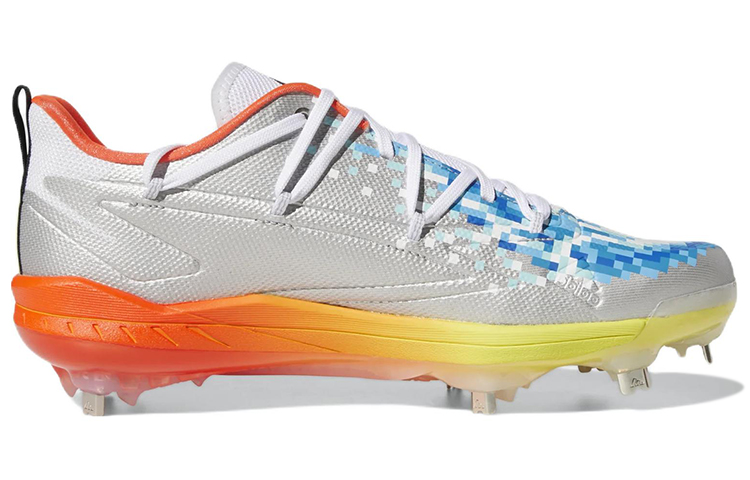 Order adidas Adizero Afterburner 8 Cleats 低筒抗磨訓練鞋 白藍橙