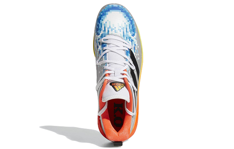 Purchase adidas Adizero Afterburner 8 Cleats 低筒抗磨訓練鞋 白藍橙