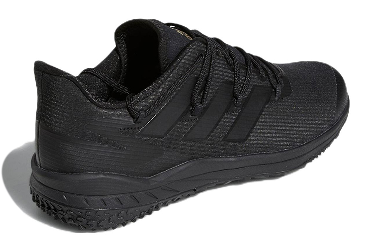 Shop adidas Afterburner 8 Turf 低筒耐磨訓練鞋 黑色