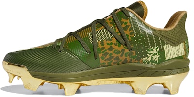 adidas Afterburner Pro Tpu Cleats 'Green Gold' FW6844 adidas Afterburner Pro Tpu Cleats 'Green Gold' FW6844