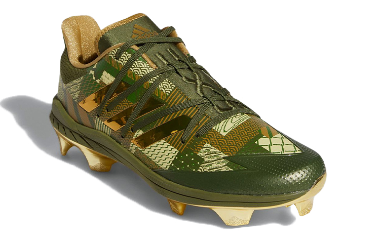 Lookbook adidas Afterburner Pro Tpu Crampons ''Vert Or'' FW6844
