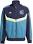 Buy adidas Ajax Amsterdam SS24 Logo Striped Zip-Up Track Jacket Navy/White IT4210