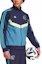 Purchase adidas Ajax Amsterdam SS24 Logo Striped Zip-Up Track Jacket Navy/White IT4210