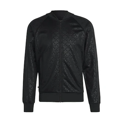 adidas All-Over Logo Long Sleeve Jacket Japanese Edition Black IL5146-JAPAN