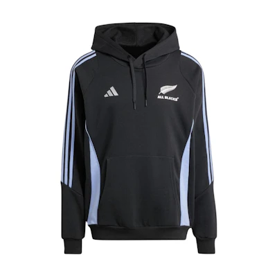 adidas All Blacks Rugby Striped Long Sleeve Sweatshirt Black/Blue Spark IX0706